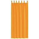  Voilegardiner med hemper 2 stk oransje 140x245 cm 8721158553003