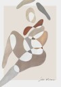 Abstract Female Form Plakat / 40x50