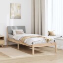  Sengestamme Brun og lys grå 75 x 190 cm Heltre furu
