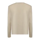 Max Mara Dame Strikkevarer Beige M,