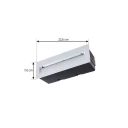Lucande - Loya LED Indbygnings Vegglampe 23x8 IP54 Hvit