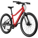 Woom Explore 5 Barnesykkel 24" Rød med 8 gir og skivebremser