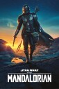 Star Wars Plakat Mandalorian Nightfall - 91,5 x 61 cm