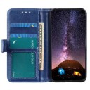 Samsung Galaxy F34/M34 5G Lommebok-deksel med Magnetisk Lukning mørkeblå
