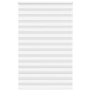  Sebragardin hvit 140x200 cm stoff bredde 135,9 polyester