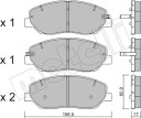 METELLI 22 0787 0 Bremseklosser