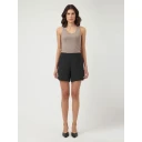 Y.a.s Dame Shorts Svart M,