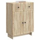  Serviesskap Sonoma eik 66 x 34,5 x 90 cm Konstruert tre
