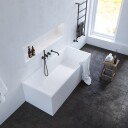 Pulcher Frozen Tub 170 Badekar 170x72 Massiv Matt Hvit SolidTec