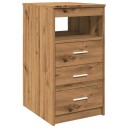  Kommode artisan eik 40x50x76 cm konstruert tre 8721158435309