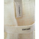 meraki Bath Mitt Eucalyptus 140 G   Nude   140 G