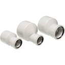 UPONOR DECIBEL REDUKSJON 110/75 M/MUFFE HVIT