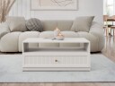 Fayric Sofabord 100 cm - Beige
