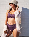 Missya Nice Bandeau Jacquard - Purple - 40