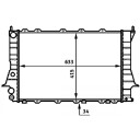 Radiator MAHLE ORIGINAL CR 358 000S