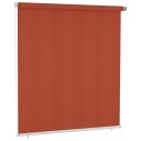 vidaXL Utendørs rullegardin 225 (B) x 230 (H) cm terrakotta HDPE