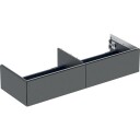 Geberit One underskap 133,2x47 cm matt antrasitt Grå