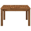 vidaXL Kaffebord Naturlig 60 x 60,5 x 36 cm Solid akasietre