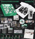 P1harmony  Duh!  Plain White TShirt Version  incl. 44pg Photobook, Envelope, 6 Stickers, 2 Logo Stickers, Folded Poster, Lenticular Photocard + Selfie Photocard  CD