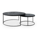 Ethnicraft Nesting Salongbord Charcoal