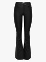 Only Blush Mid Flared Coated Pant Sort M/32