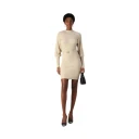 Twinset Dame Kjoler Beige L,