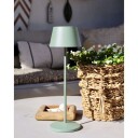 LOOM Design Modi bordlampe oppladbar IP65 - grønn-grå