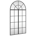  Veggspeil svart 60x110 cm buet jern