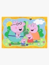 Ravensburger Peppa Gris Puslespill Happy Families 2x12 Brikker