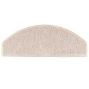 vidaXL Trappematter 10 stk 65x28 cm gråbrun