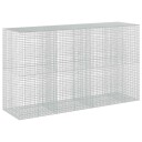 vidaXL Gabion med 3,5 mm Tråd og 5x5 cm Nett 350x100x200 cm