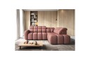 Hjørnesofa Eltap Flconn 258x208x107 cm   Paolli 24 Rosa Høyre