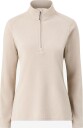 Áhkká   Fleecetrøye Fleece Basic Half Zip W   Beige