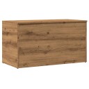  Oppbevaringskiste artisan eik 84x42x46 cm konstruert tre