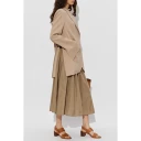 Max Mara Dame Skjørt Beige M,