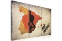 Tavle ¡Olé! Spain Triptych 120X80 Artgeist sp. z o. o.