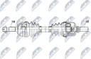 NTY NPW CT 141 Drivaksel