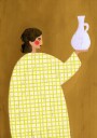 The Woman With Vase Poster Plakat / 40x50cm