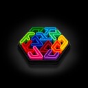 SmartGames IQ Deluxe Hexagon Hjernetrimspill med 120 Utfordringer