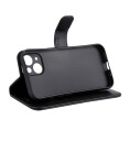 Radicover Flip-Cover med RFID Strålingsbeskyttelse til iPhone 15 Svart