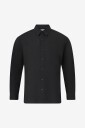 Calvin Klein Linskjorte LS Solid Linen Classic Shirt Svart