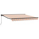  Innvendbar Markise Fargerik stripe 350x250 cm stoff