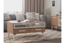 Alloa Sofabord 100 cm - Tre / Natur