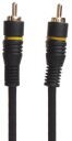 Sinox SX Composite Video Kabel Sort 5m