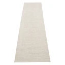 Pappelina Emm teppe 70x300 cm Fossil Grey/Stone Metallic