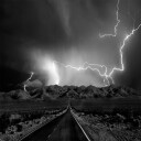 On the Road with the Thunder Gods Poster Plakat / 50x50cm