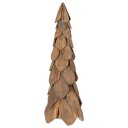  Juletre med stativ Brun 80 cm Heltre teak