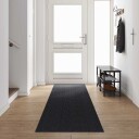  Teppeløper Antrasitt 80 x 500 cm stoff