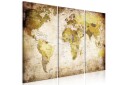 Bilde Old continents 90x60 Artgeist sp. z o. o.