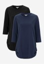 Cellbes Of Sweden Jerseytunika med 3/4 erme 2-pack